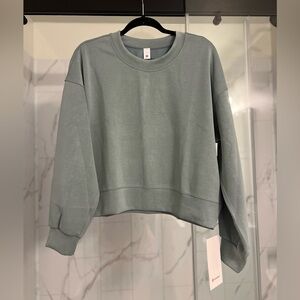 Lululemon Perfectly Oversized Crop Crew Softstreme